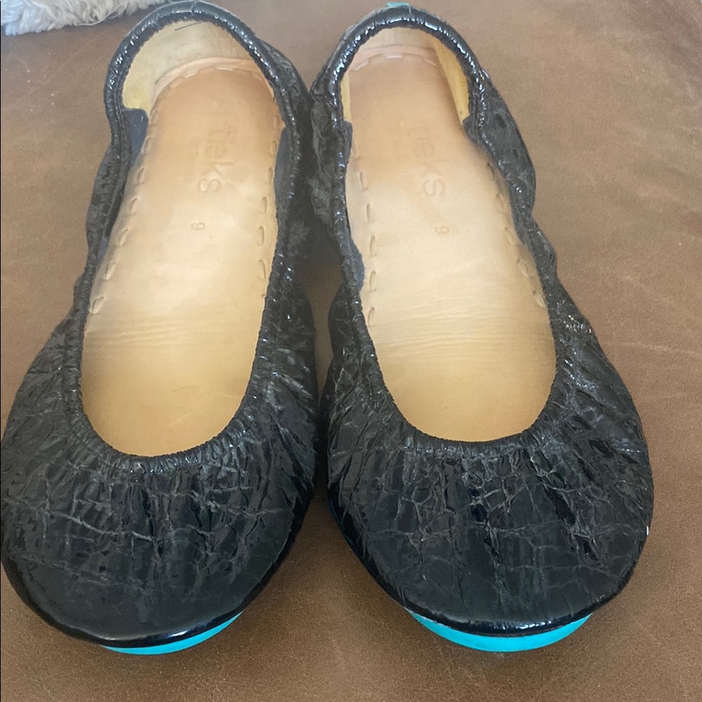 Tieks Obsidian Black Ballet Flats